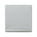 Base de enchufe schuko 16 A 250V~ con tapa abatible, dispositivo seguridad y embornamiento tornillo gris Simon 27 Play