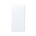 Neutral push-button switch 10A 250V~ for half element with fast terminal connection system white Simon 27 Play