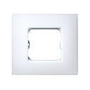 Frame for 1 element matt white without claws and with frame holder Simon 27 Neos
