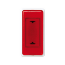 Signal light for half element with E10 miniature screw white and red diffuser cover Simon 27 Play