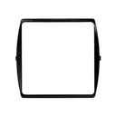 Intermediate piece for 1 element black Simon 27