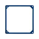 Trim frame for 1 element blue Simon 27
