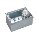 Cubeta metálica para caja de suelo metálica de 3 elementos 500 Cima o 6 elementos K45 para instalación en suelo de pavimento
