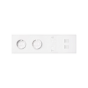 Front kit 4 el. 2 sockets + dual fast-charge USB charger + 2xRJ45 Matt white Simon 100