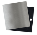 Stainless steel cover for adjustable floor box with 6 elements K45.