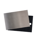 Stainless steel cover for adjustable floor box with 4 elements K45.