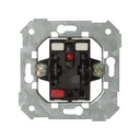 Pulsador 10 A 24V~ con led rojo incorporado y sistema de embornamiento rápido Simon 75