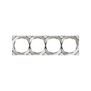 Frame square for 4 elements chrome Simon 88