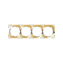 Frame square for 4 elements gold Simon 88