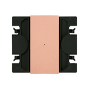 Simon iO 2-way master switch 230V~ with slender rocker and screw terminal connection system copper Simon 270
