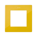 Cadre simple moutarde Simon 24 Harmonie