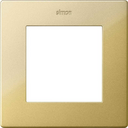 Frame for 1 element gold Simon 24 Harmonie