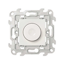 Round rocker for push-button 6A 250V~ with built-in pilot light with screw connection white Simon 24 Harmonie