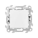 2-way switch 10AX 250V~ with built-in pilot light and fast terminal connectionwhite Simon 24 Harmonie