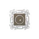 Dimmer switch 500W - 230V~ with screw connection brown Simon 24 Harmonie