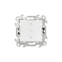 Switch for blinds 10A 250V~ with 3 positions with fast terminal connection white Simon 24 Harmonie