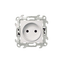 2P socket 16A 250V~ with fast terminal connection white Simon 24 Harmonie