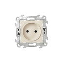 2P socket 16A 250V~ with fast terminal connection ivory Simon 24 Harmonie