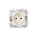 2P+T socket 16A 250V~ with fast terminal connection ivory Simon 24 Harmonie