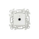 Prise TV type F connexion à vis blanc Simon 24 Harmonie