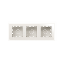 Compact Surface-mount Box 3 elements white Simon 270