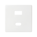 PLACA PARA CARGADOR USB A+C QUICKCHARGE BLANCO SIMON 82