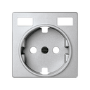 SCHUKO SOCKET BASE COVER WITH 2 USB C+C