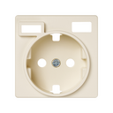 COVER FOR SCHUKO SOCKET BASE WITH 2 USB CHARGERS A + C 10.5W IVORY SIMON 82