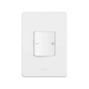 Conjunto de 1 interruptor duplo 1 placa de 2 postos 4x2 com suporte, bipolar 25 A 250 V~ Simon 20