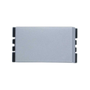 Interruptor de 2 vías 10A 127-220V con embornamiento a tornillo aluminio Simon 25 Plus