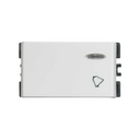 Pulsador de campana con visor 16A 127V blanco Simon 25 Plus