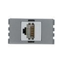 Toma informática RJ45 Cat 6E aluminio Simon 25 Plus