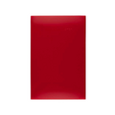 Placa ciega sin chasis rojo carmesí Simon 25 Plus