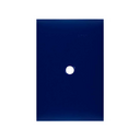 Placa salida de cable sin chasis azul marina Simon 25 Plus
