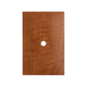 Placa salida de cable sin chasis madera roble Simon 25 Plus