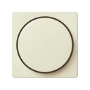 Plate for rotary electronic mechanisms 450 W ivory Simon 27 Play