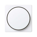 Plate for rotary electronic mechanisms 450 W white Simon 27 Play