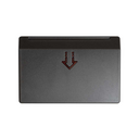 Cover with viewer for mechanical or electronic card switch graphite Simon 27 Play