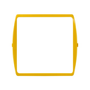 Intermediate piece for 1 element yellow Simon 27