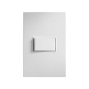 Placa 1 módulo con 1 interruptor 2 vías blanco Simon 23