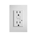 Placa con 1 toma de corriente duplex GFCI blanco Simon 23