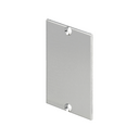 Accessoire de capuchon d'extrémité pour mini-goulotte en aluminium 65x40mm