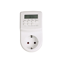 Programador digital semanal avançado de 16 A e 230 V/50 Hz em branco Coati