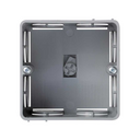 Box for use of universal frame-holder mechanisms in columns with 1 or 2 sides Simon 500 Cima