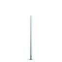 Simon CAM functional pole, 5 m high, conical tapering, and post top luminaire fixing