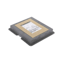 Plastic tray for square shallow floor box in concrete floor for 8 elements Simon 500 Cima