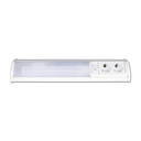 Fluorescent strip light Narvi special under cabinet 11W cold light with Double schuko 16A 230V/50Hz Simon