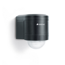 Detector de movimiento y luminosidad de pared 240º 12m negro IP54 3Y