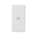 Tecla con visor para pulsador con función luminosa de 1 elemento blanco Simon K45