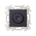 Dimmer switch 500W - 230V~ with screw connection graphite Simon 24 Harmonie